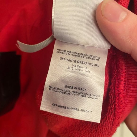 SOLD Champion x Off White Long Sleeve Crewneck - Picture 6 of 8